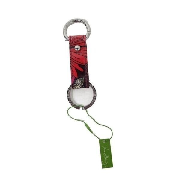 Vera Bradley Iconic Twice As Nice Keychain Signature Cotton Bohemian Blooms NWT - Picture 2 of 6